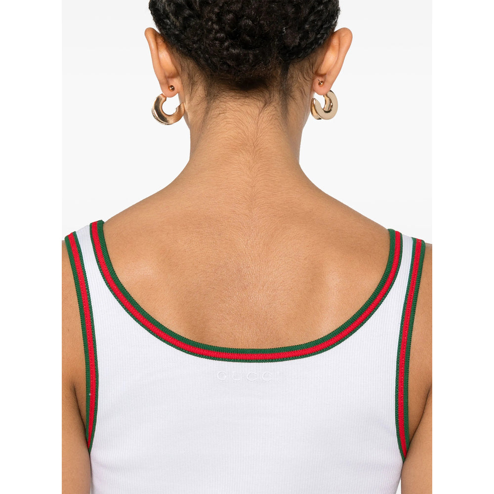 Gucci White Tops - Vests & Tank Tops Women GUCCI