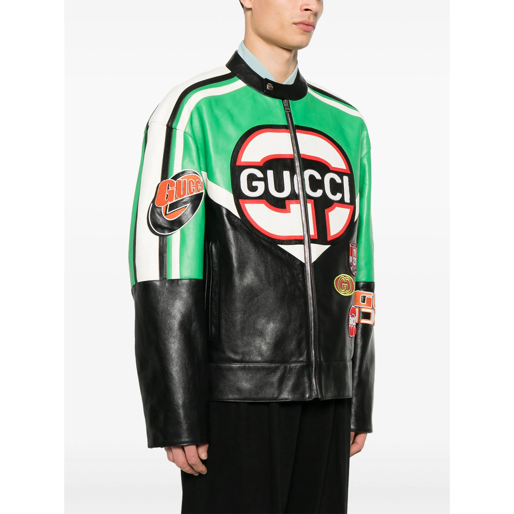Gucci Black Jackets - Leather Jackets Men GUCCI
