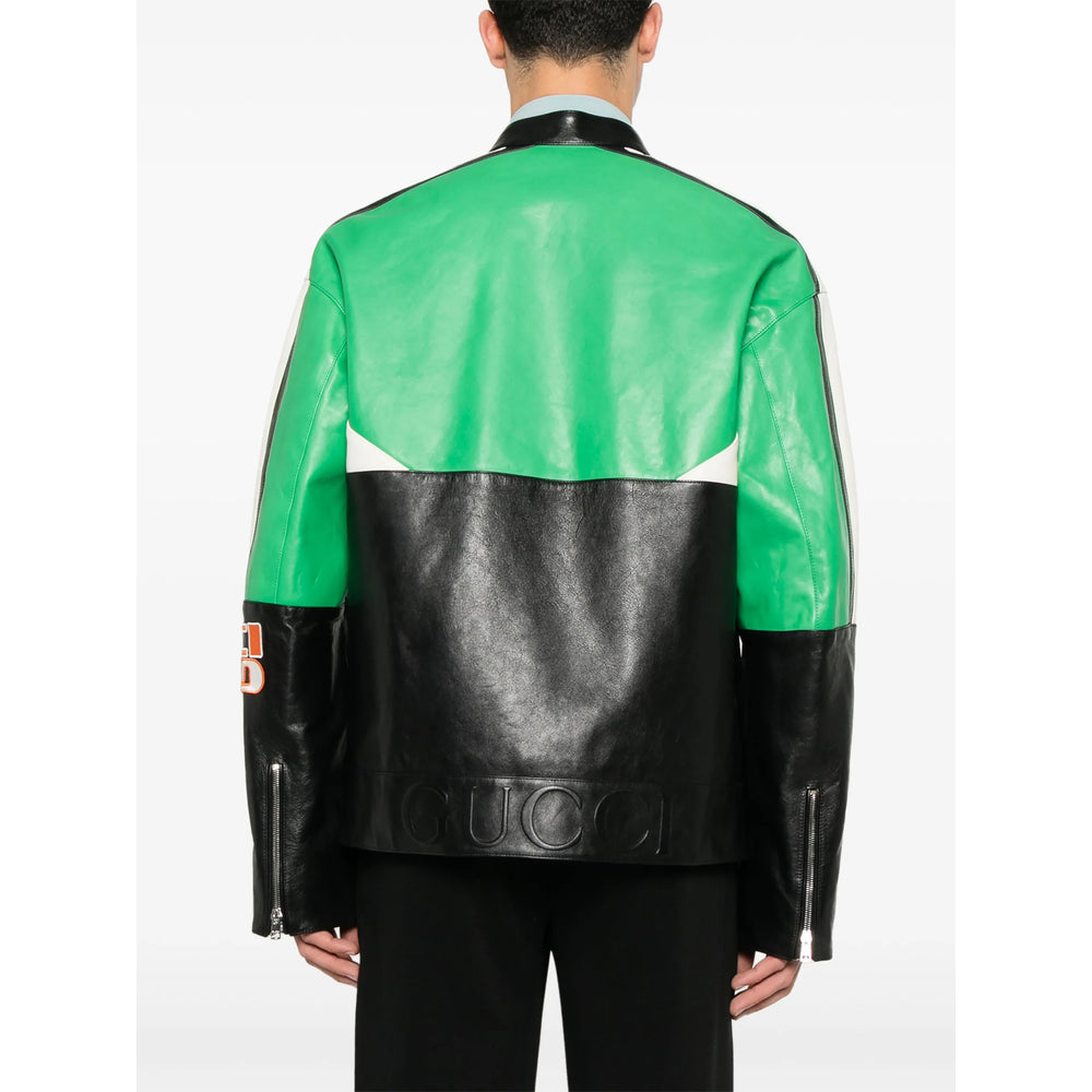 Gucci Black Jackets - Leather Jackets Men GUCCI