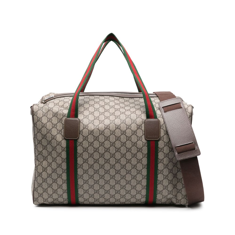 Gucci Brown Luggage & Holdalls Men GUCCI