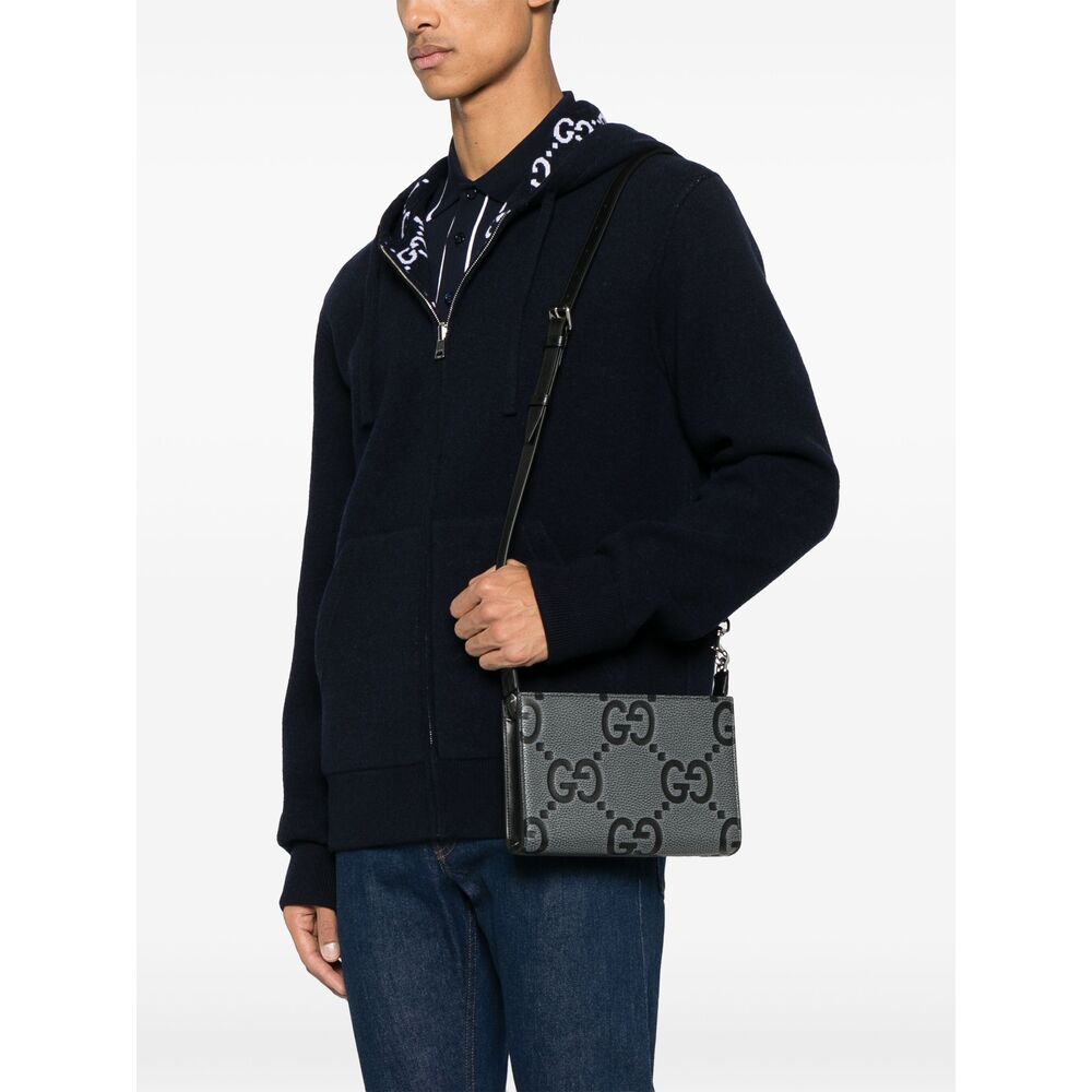 Gucci Grey Messenger Bags Men GUCCI