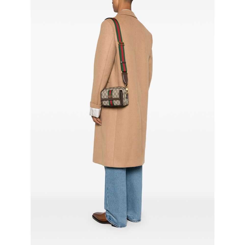 Gucci Neutrals Shoulder Bags Men GUCCI