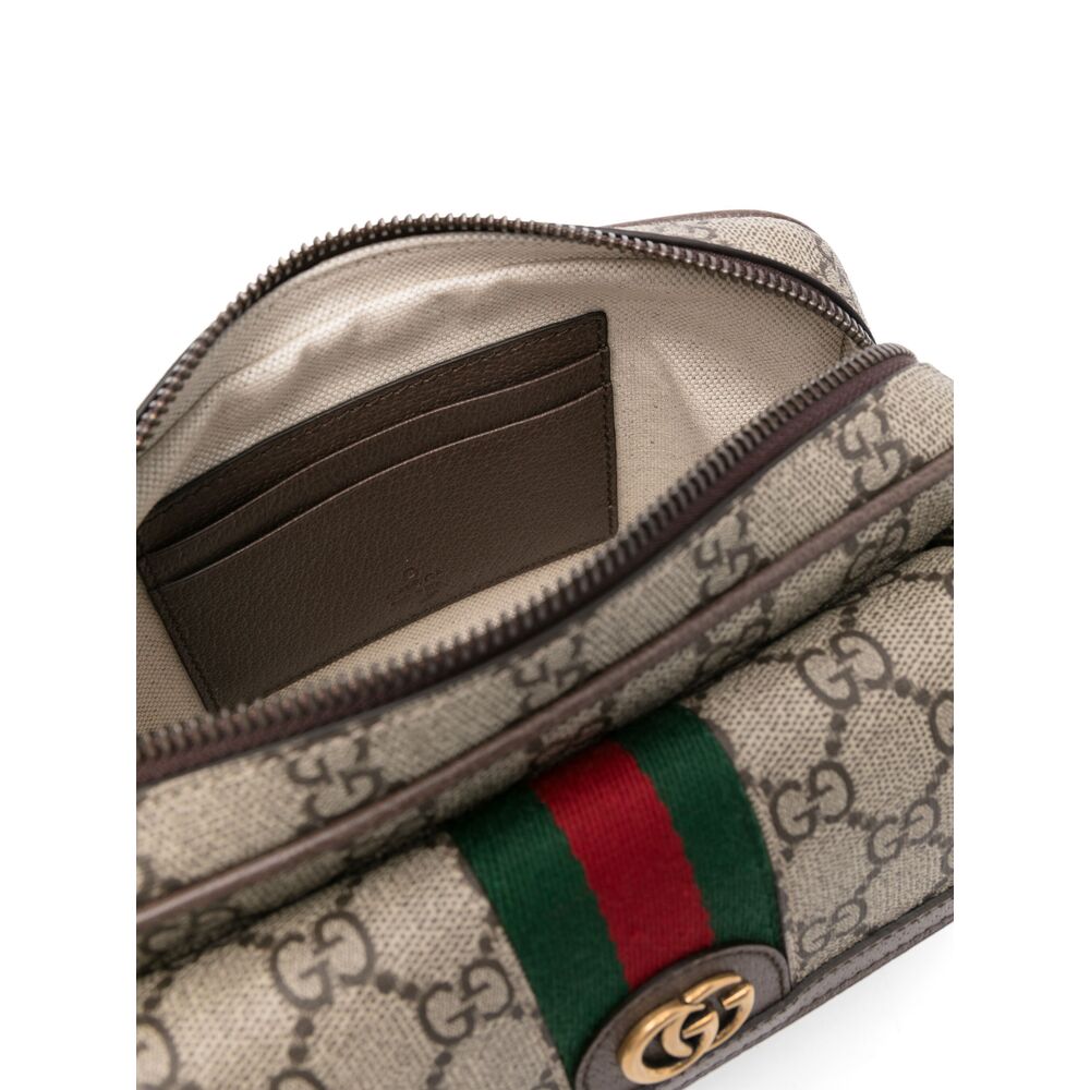 Gucci Neutrals Shoulder Bags Men GUCCI