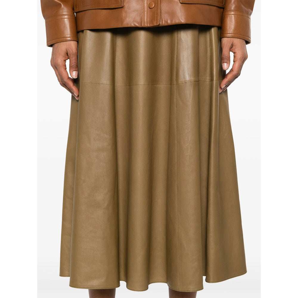Saint Laurent Green Skirts - A-Line Skirts Women SAINT LAURENT