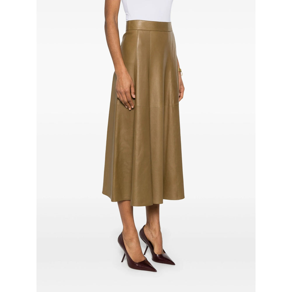Saint Laurent Green Skirts - A-Line Skirts Women SAINT LAURENT