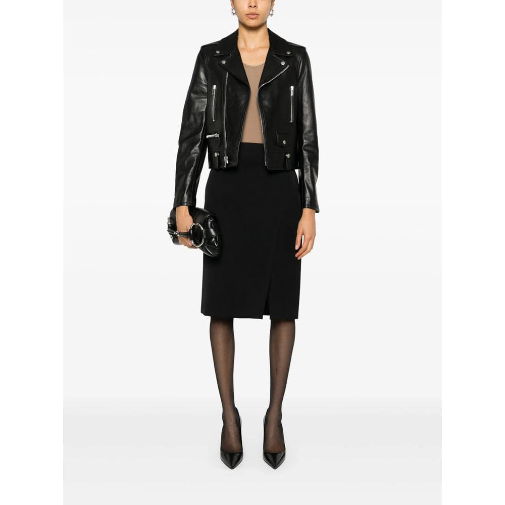 Saint Laurent Women Motorcycle' Biker Jacket SAINT LAURENT