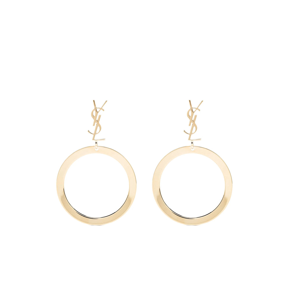 Saint Laurent Gold Earrings Women SAINT LAURENT