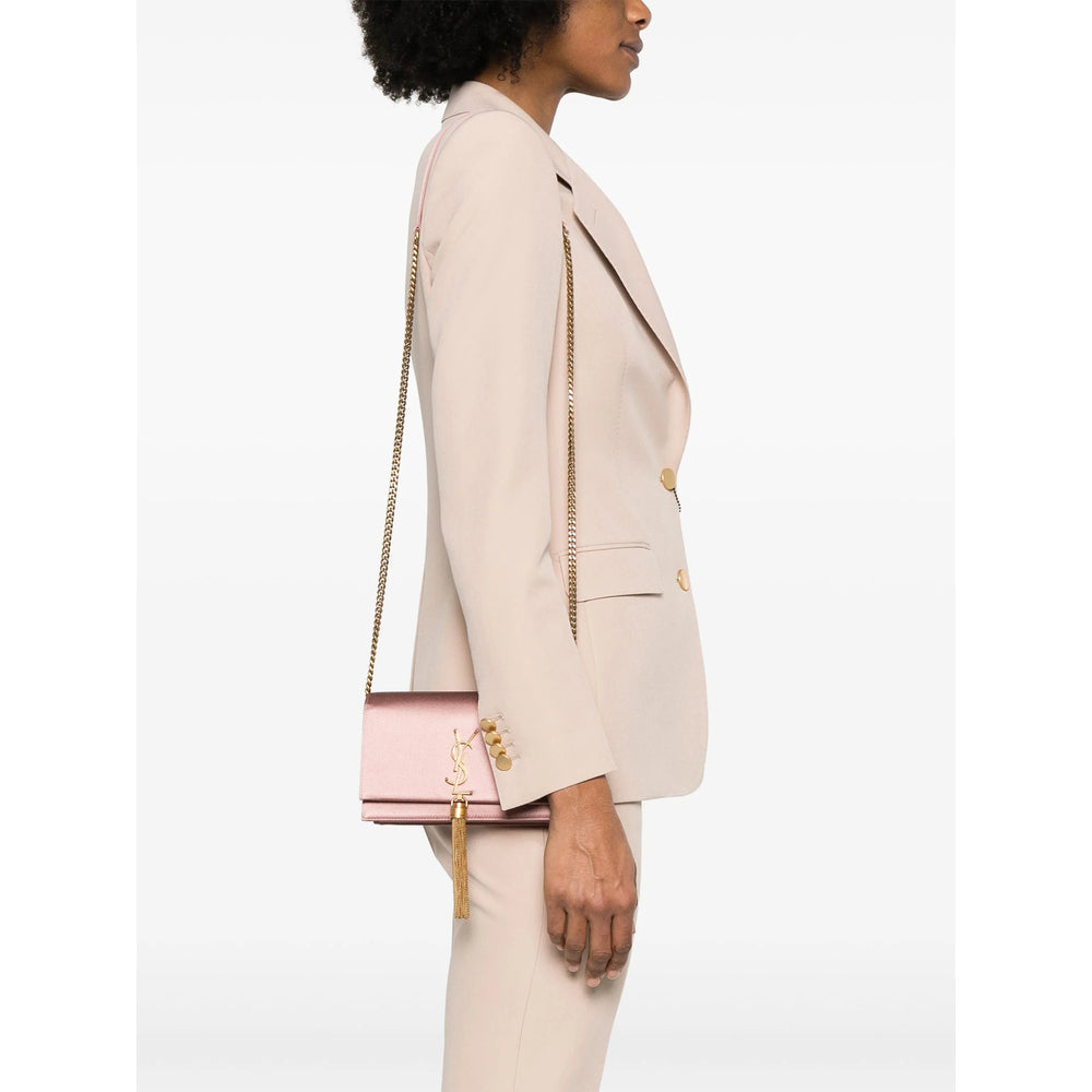 Saint Laurent Pink Clutch Bags Women SAINT LAURENT
