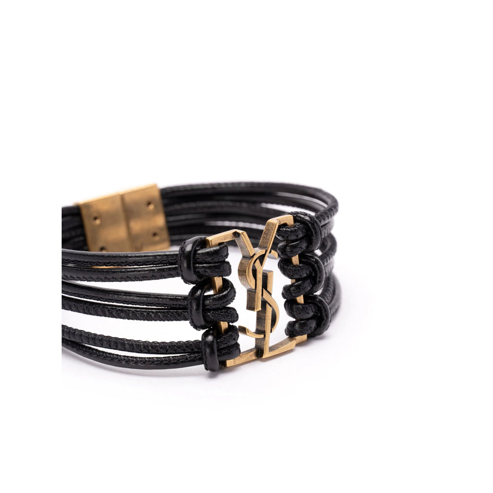 Saint Laurent Black Bracelets Women SAINT LAURENT