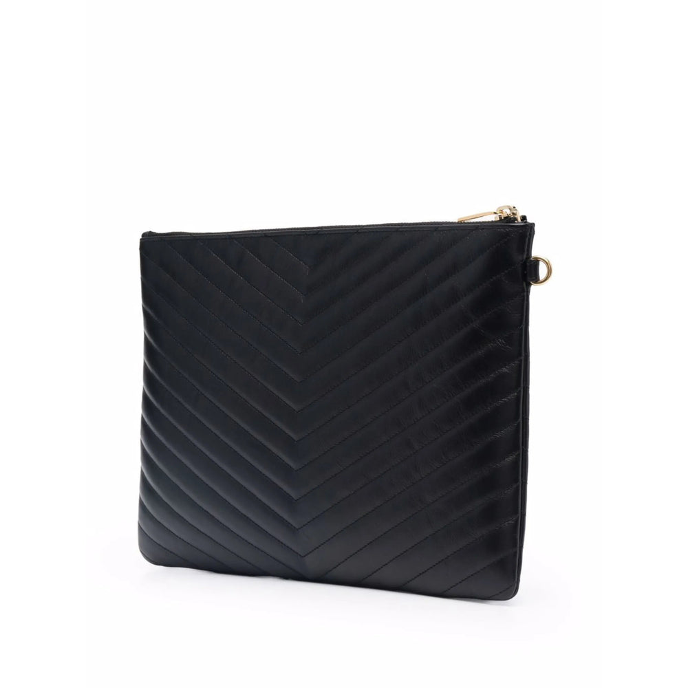 Saint Laurent Black Clutch Bags Women SAINT LAURENT
