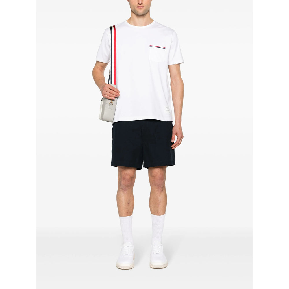 Thom Browne White T-Shirts & Vests - T-Shirts Men THOM BROWNE