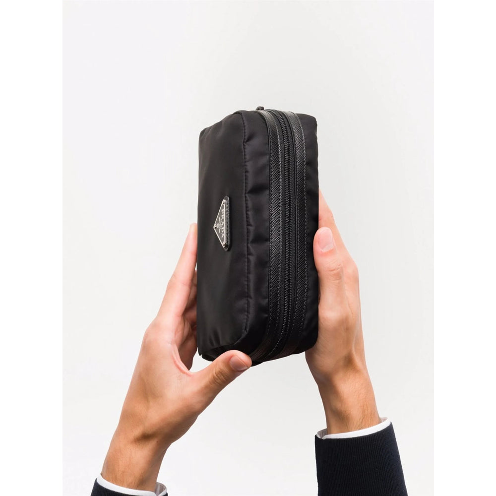 Prada Black Wash Bags Men PRADA