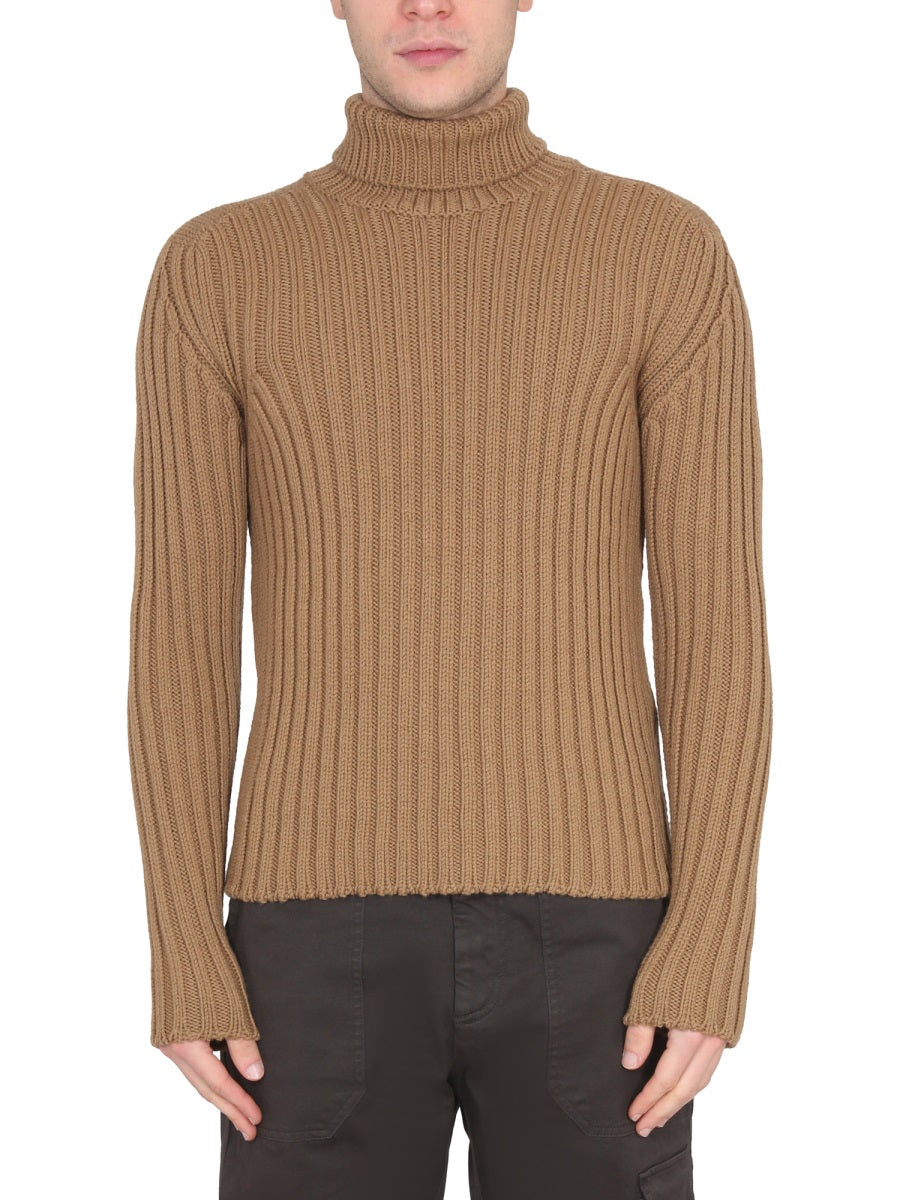 Ten C Men Turtleneck Sweater TEN C