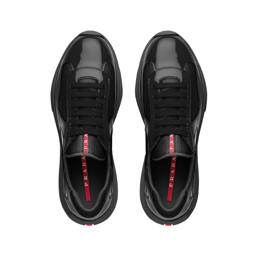 Prada Black Trainers - Low-Tops Men