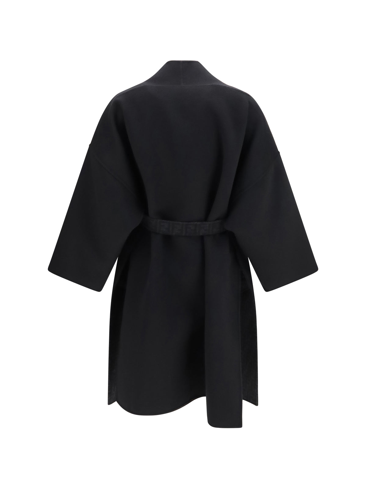 Fendi Women Ff Zucca Wool Coat FENDI
