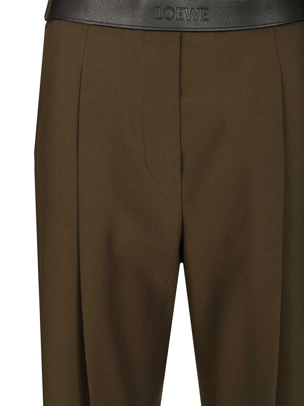 Loewe Women Wool Trousers LOEWE