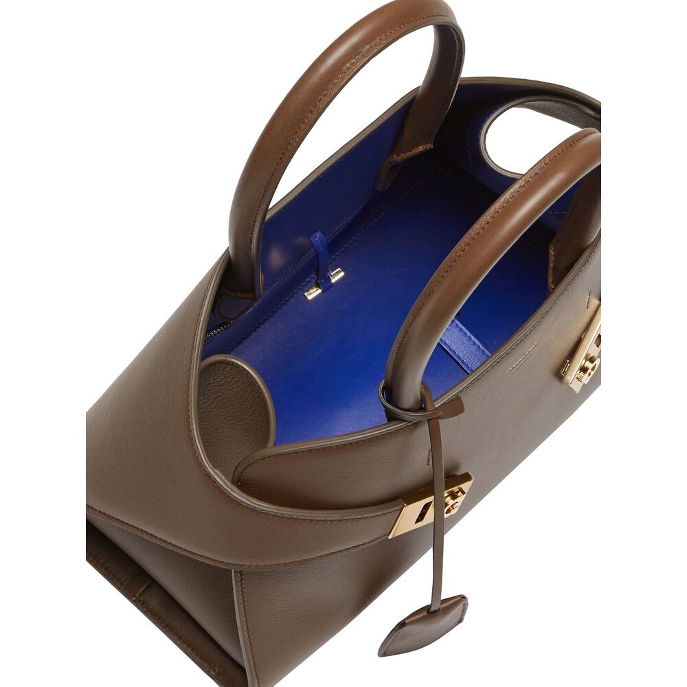 Ferragamo Brown Tote Bags Women FERRAGAMO