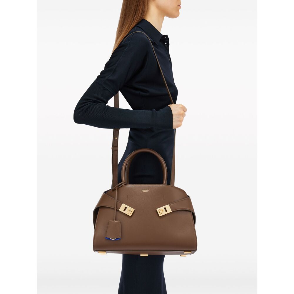 Ferragamo Brown Tote Bags Women FERRAGAMO