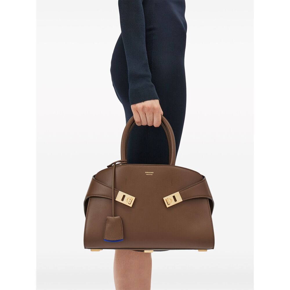 Ferragamo Brown Tote Bags Women FERRAGAMO