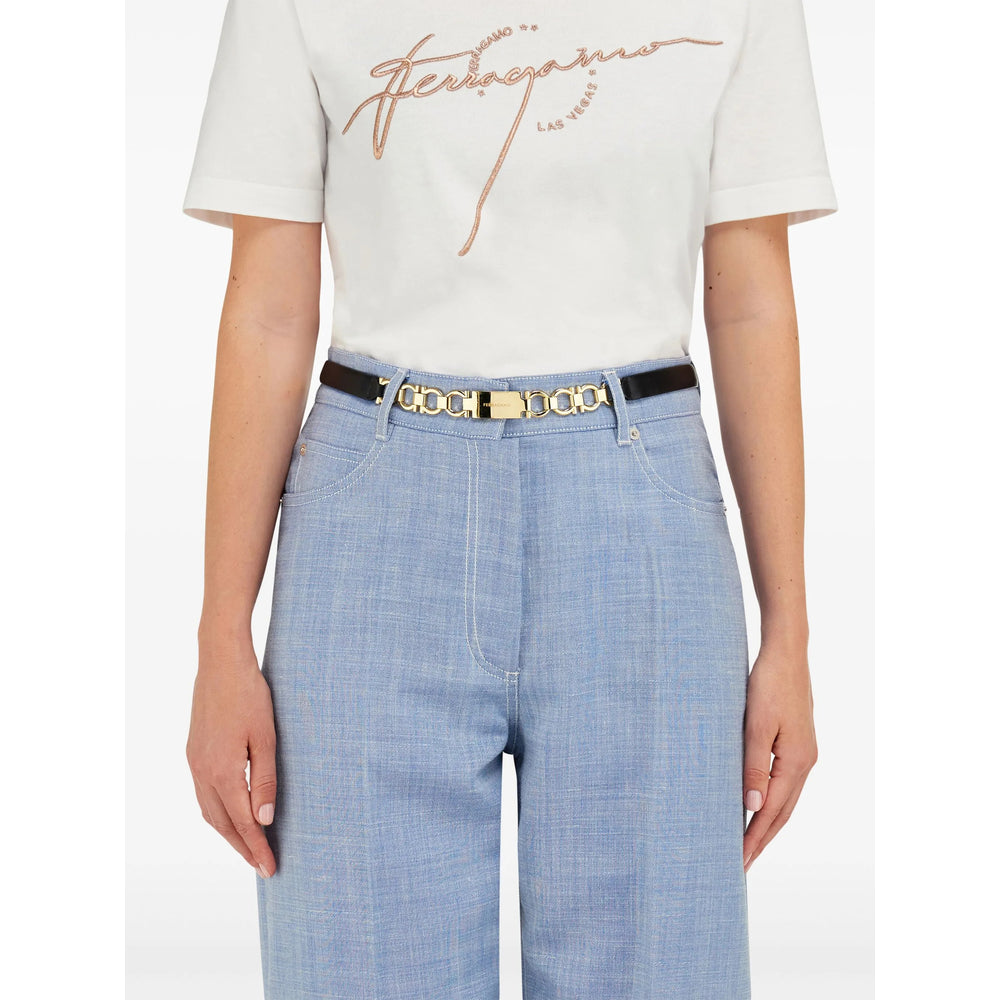 Ferragamo Black Belts Women FERRAGAMO