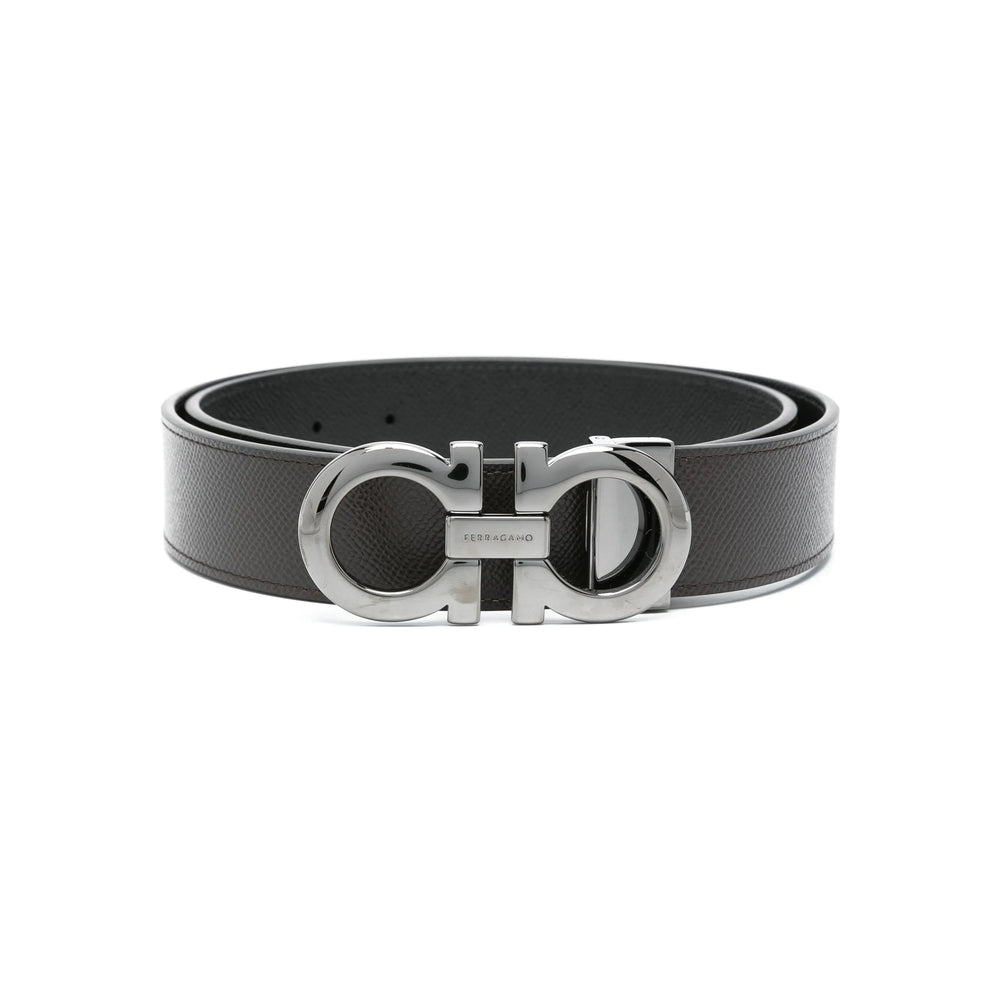 Ferragamo Brown Belts Men FERRAGAMO