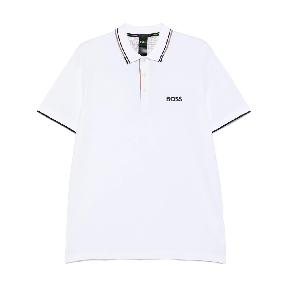 Boss White Polo Shirts Men BOSS