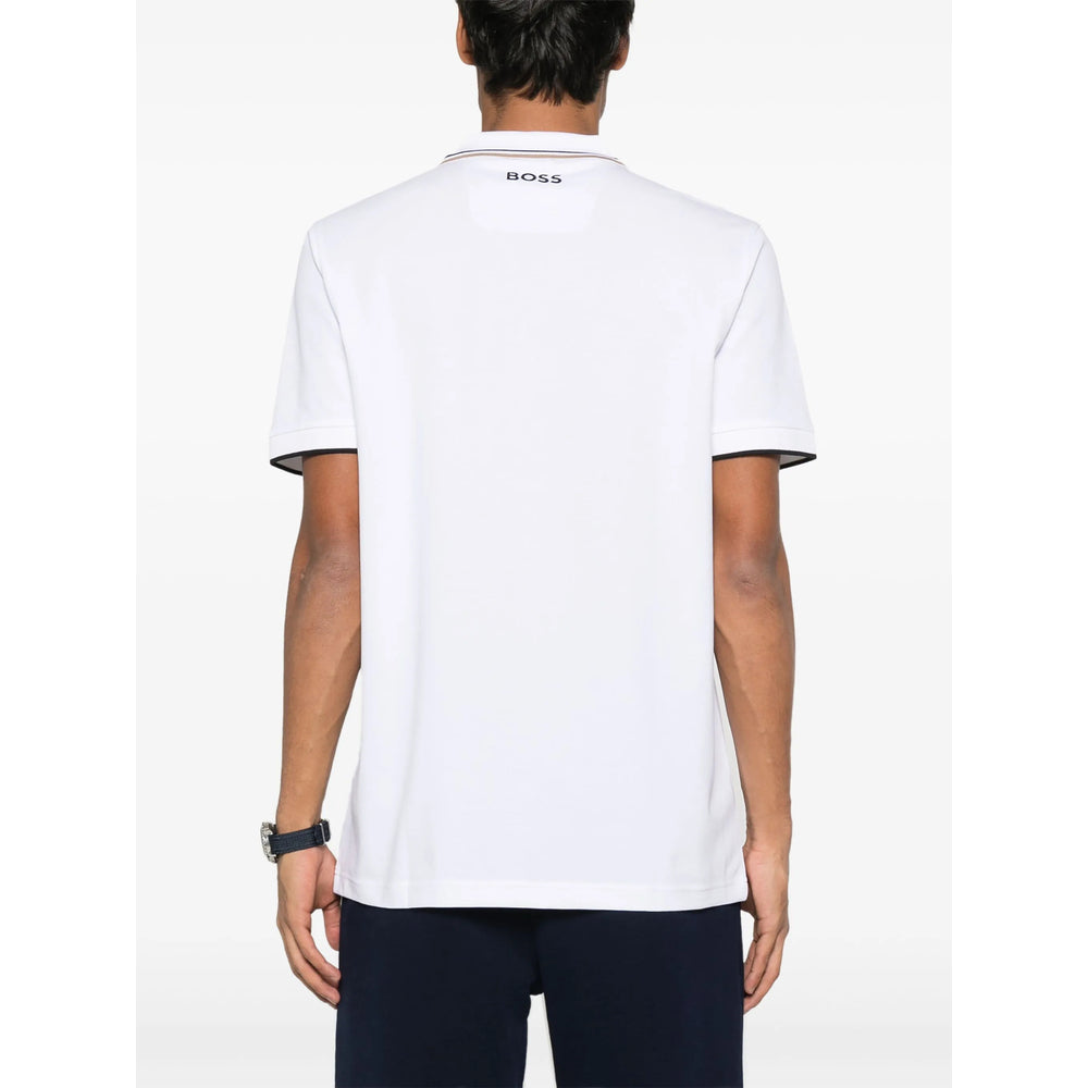 Boss White Polo Shirts Men BOSS