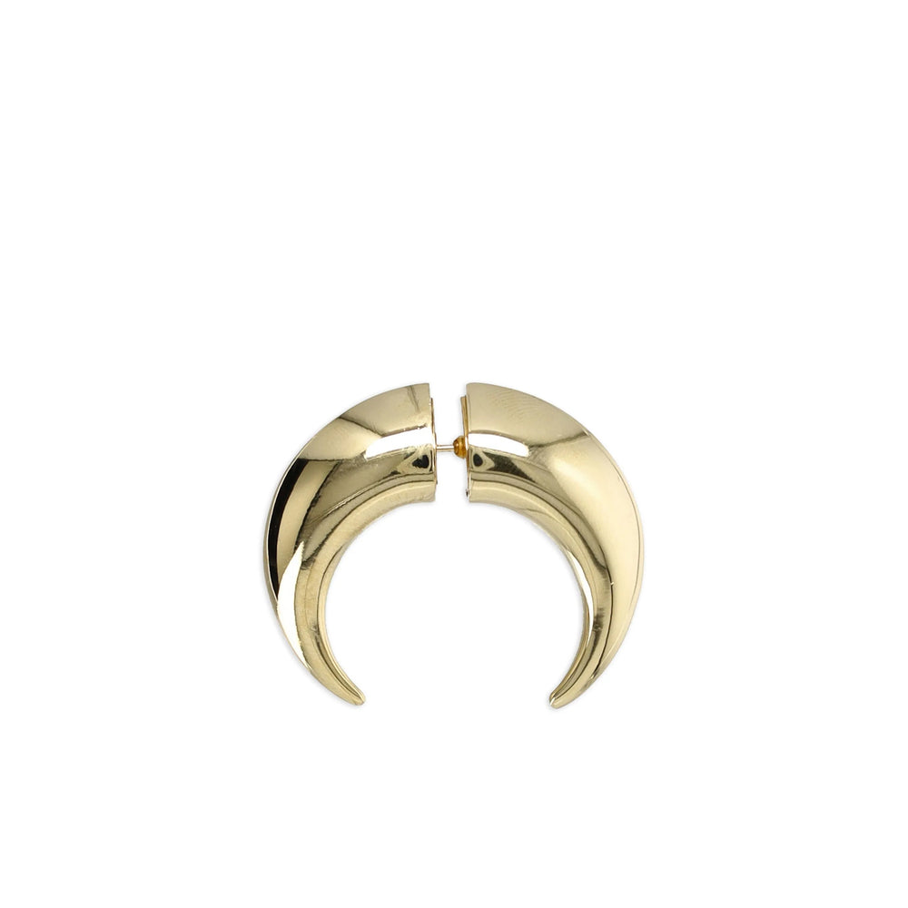 Marine Serre Gold Earrings Women MARINE SERRE