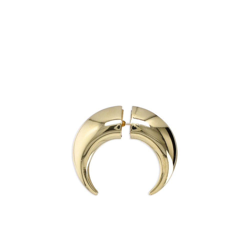Marine Serre Gold Earrings Women MARINE SERRE