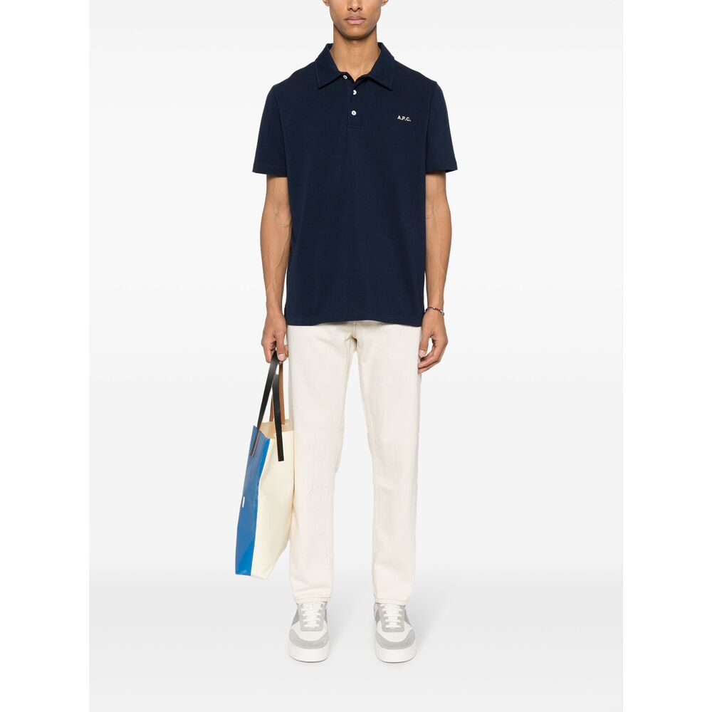 A.P.C. Blue T-Shirts & Vests - T-Shirts Men A.P.C.
