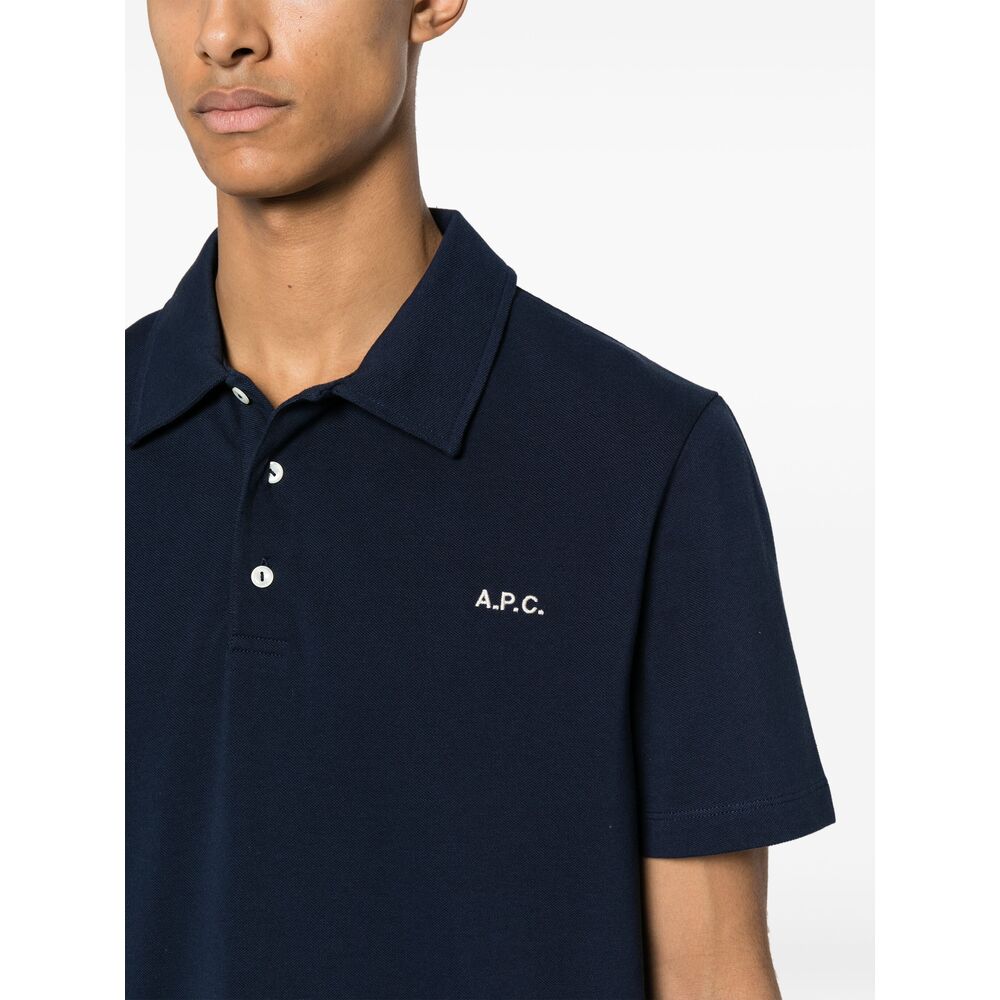 A.P.C. Blue T-Shirts & Vests - T-Shirts Men A.P.C.