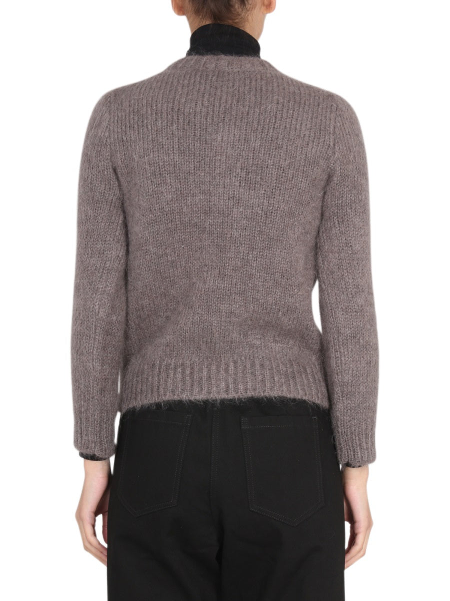 Raf Simons Women Mohair Crewneck Sweater RAF SIMONS