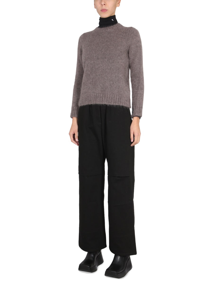 Raf Simons Women Mohair Crewneck Sweater RAF SIMONS