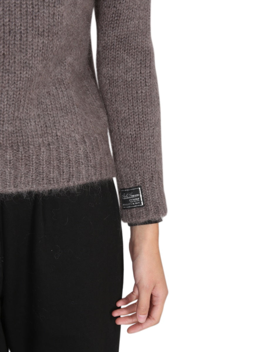 Raf Simons Women Mohair Crewneck Sweater RAF SIMONS