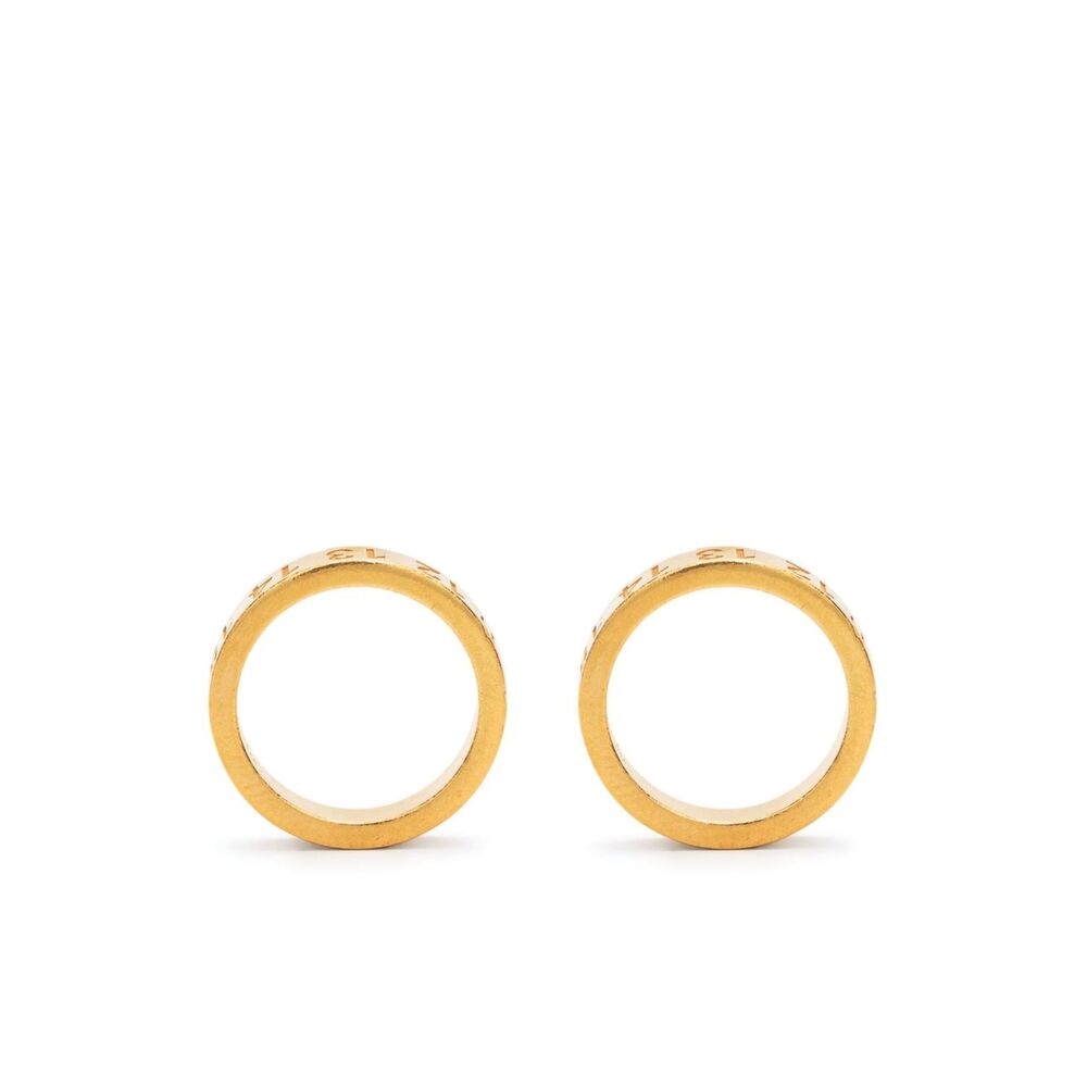 Maison Margiela Gold Earrings Men MAISON MARGIELA