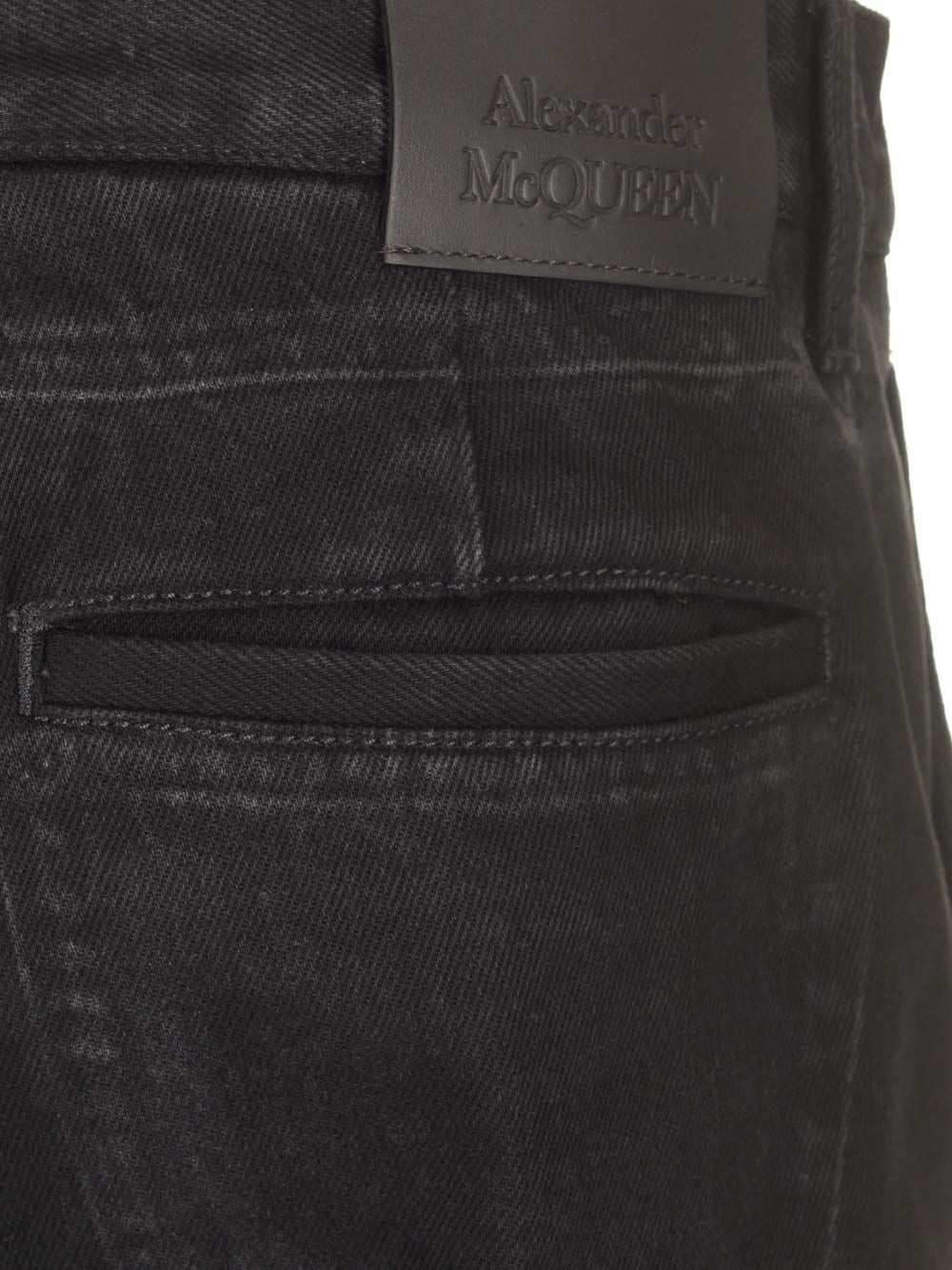 Mcqueen Men Black Jeans ALEXANDER MCQUEEN