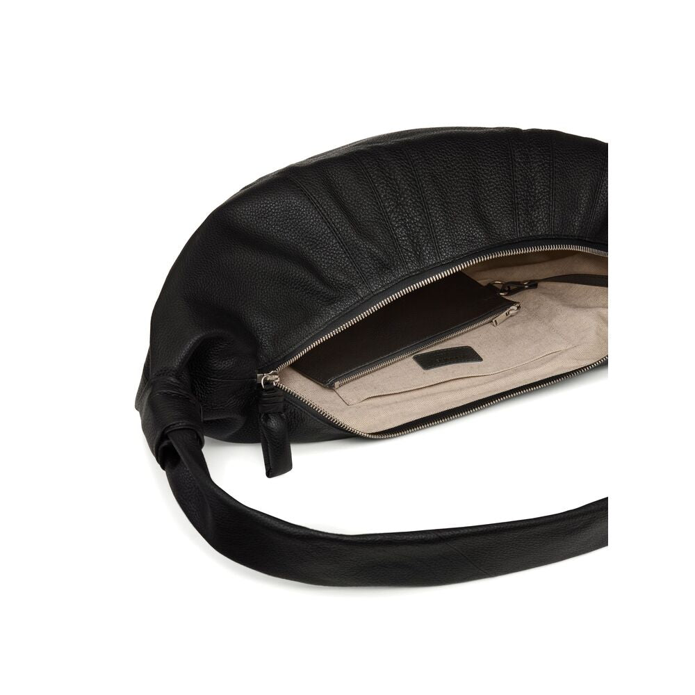 Lemaire Black Shoulder Bags Men LEMAIRE