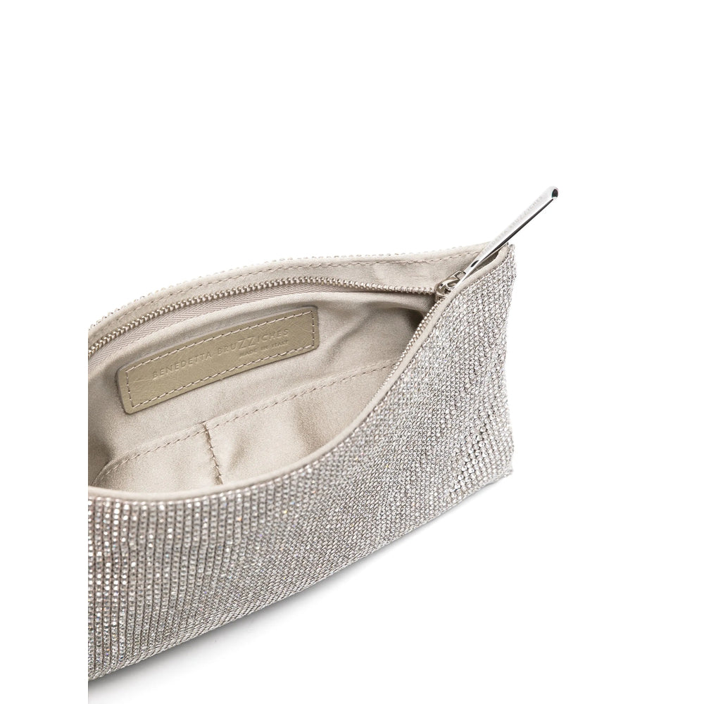 Benedetta Bruzziches Silver Clutch Bags Women BENEDETTA BRUZZICHES