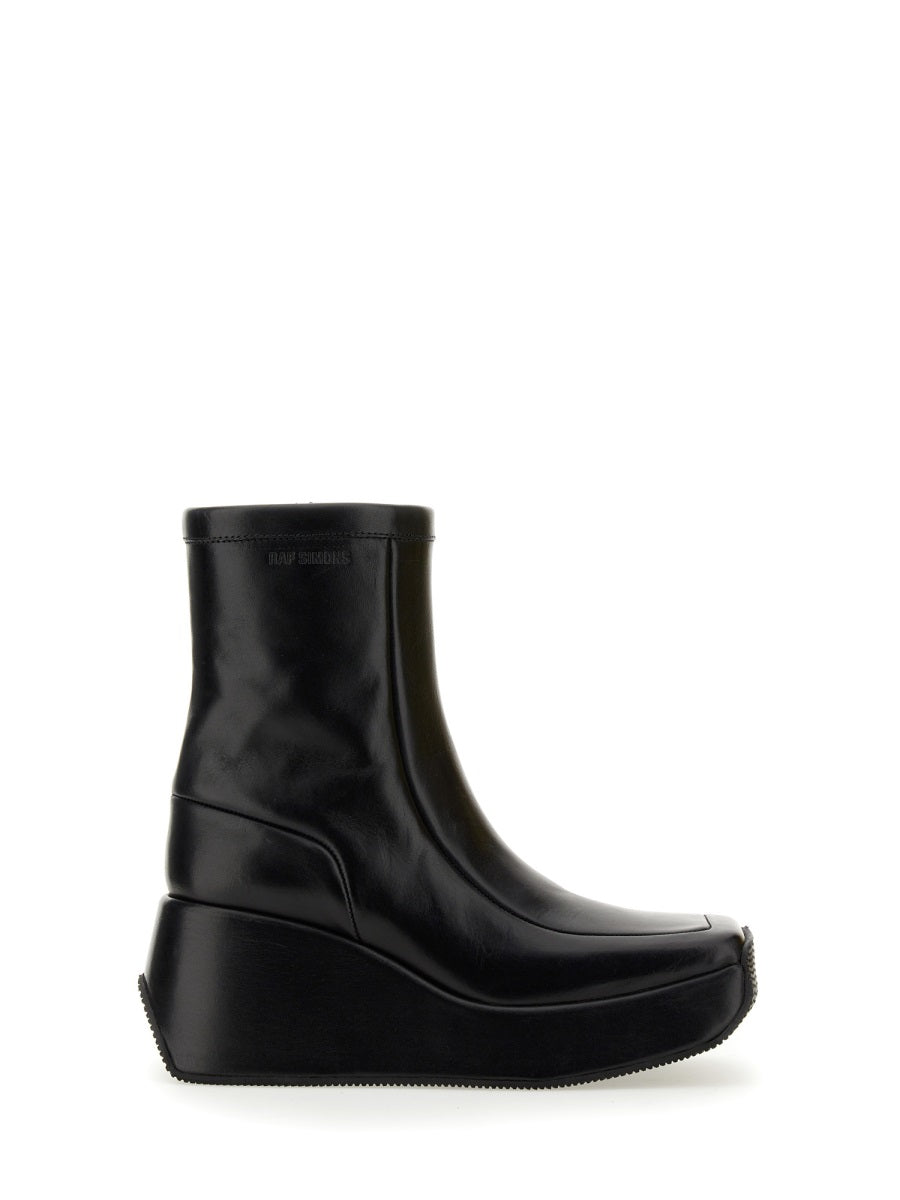 Raf Simons Women Ankle Boot With Square Toe RAF SIMONS