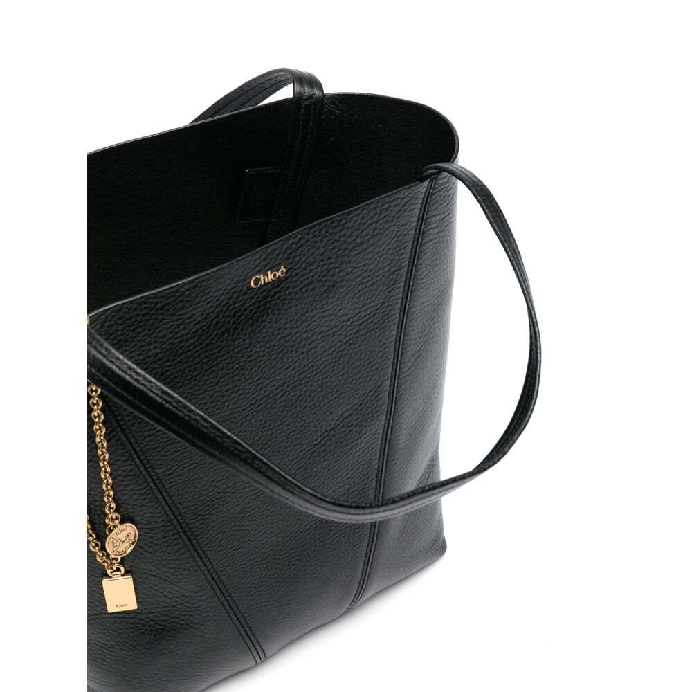 Chloé Black Tote Bags Women CHLOE