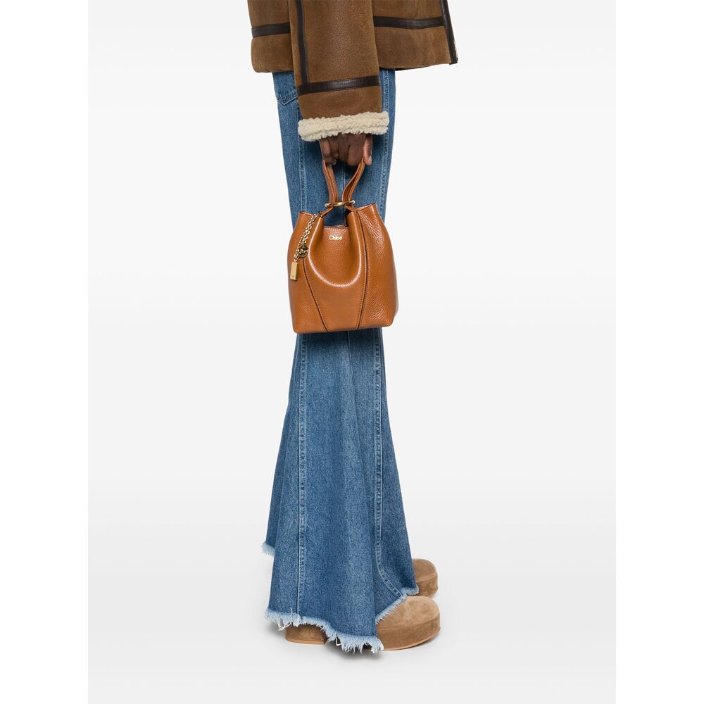 Chloé Brown Tote Bags Women CHLOE