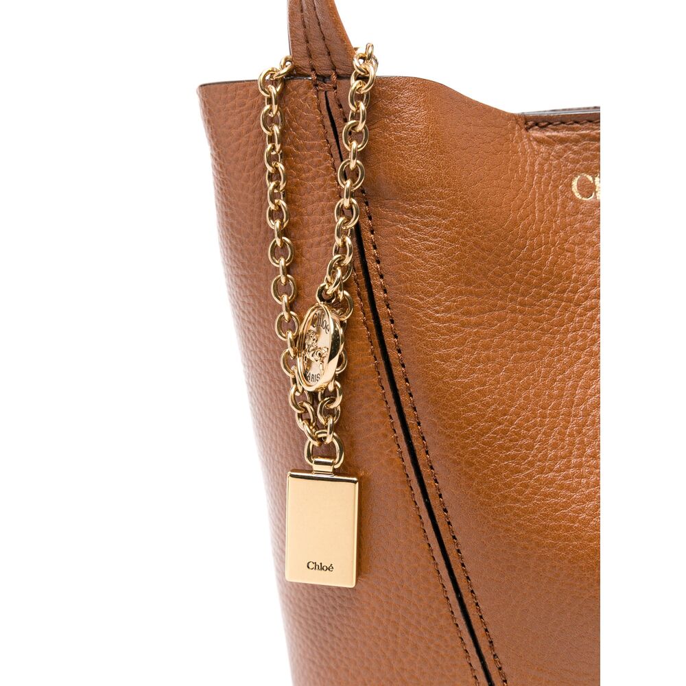 Chloé Brown Tote Bags Women CHLOE