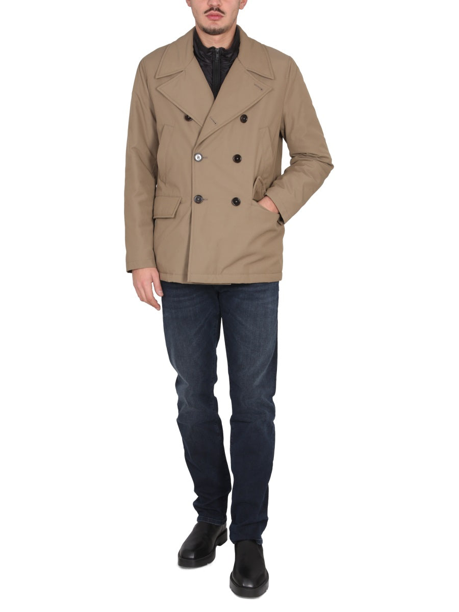 Fay Men "Peacot Double Front" Coat FAY