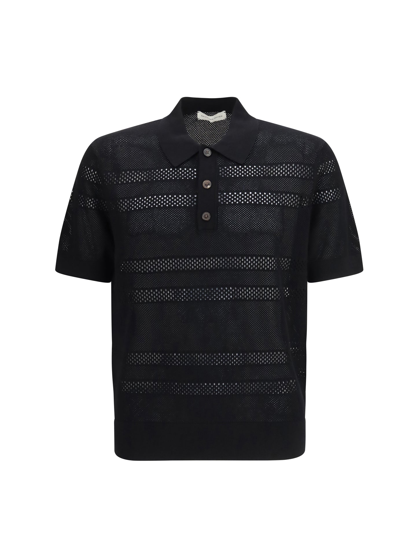 Dries Van Noten Men Mesh Polo Shirt DRIES VAN NOTEN
