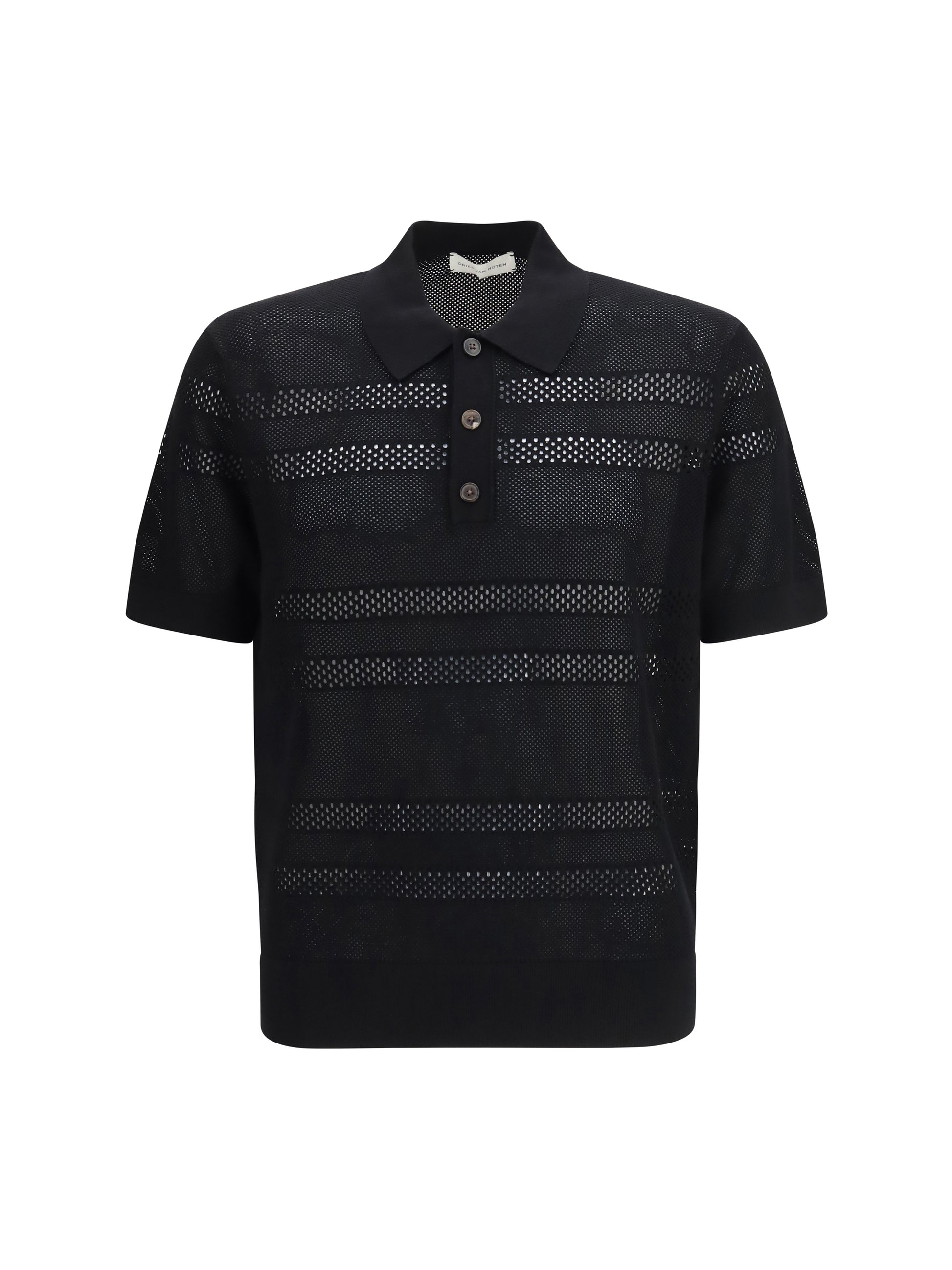 Dries Van Noten Men Mesh Polo Shirt DRIES VAN NOTEN
