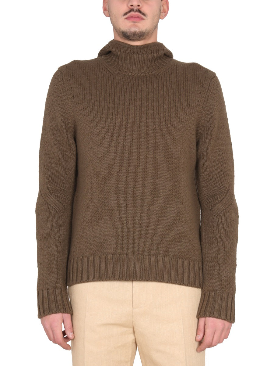 Bottega Veneta Men Textured Jersey With Hood BOTTEGA VENETA