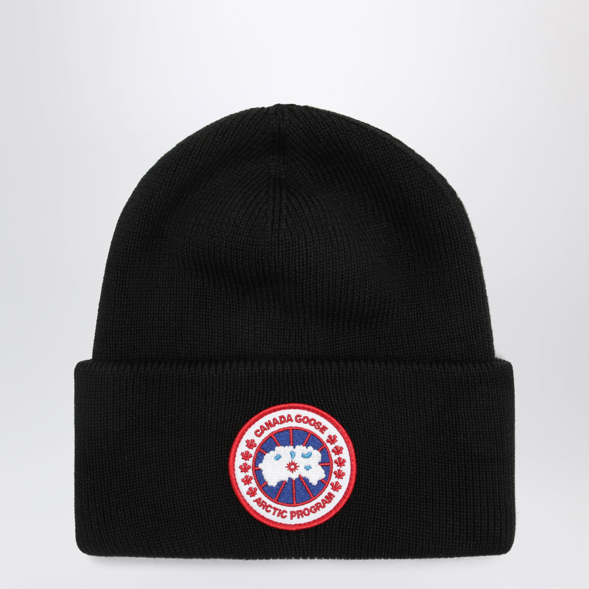 Canada Goose Black Arctic Toque Beanie In Wool Men CANADA GOOSE
