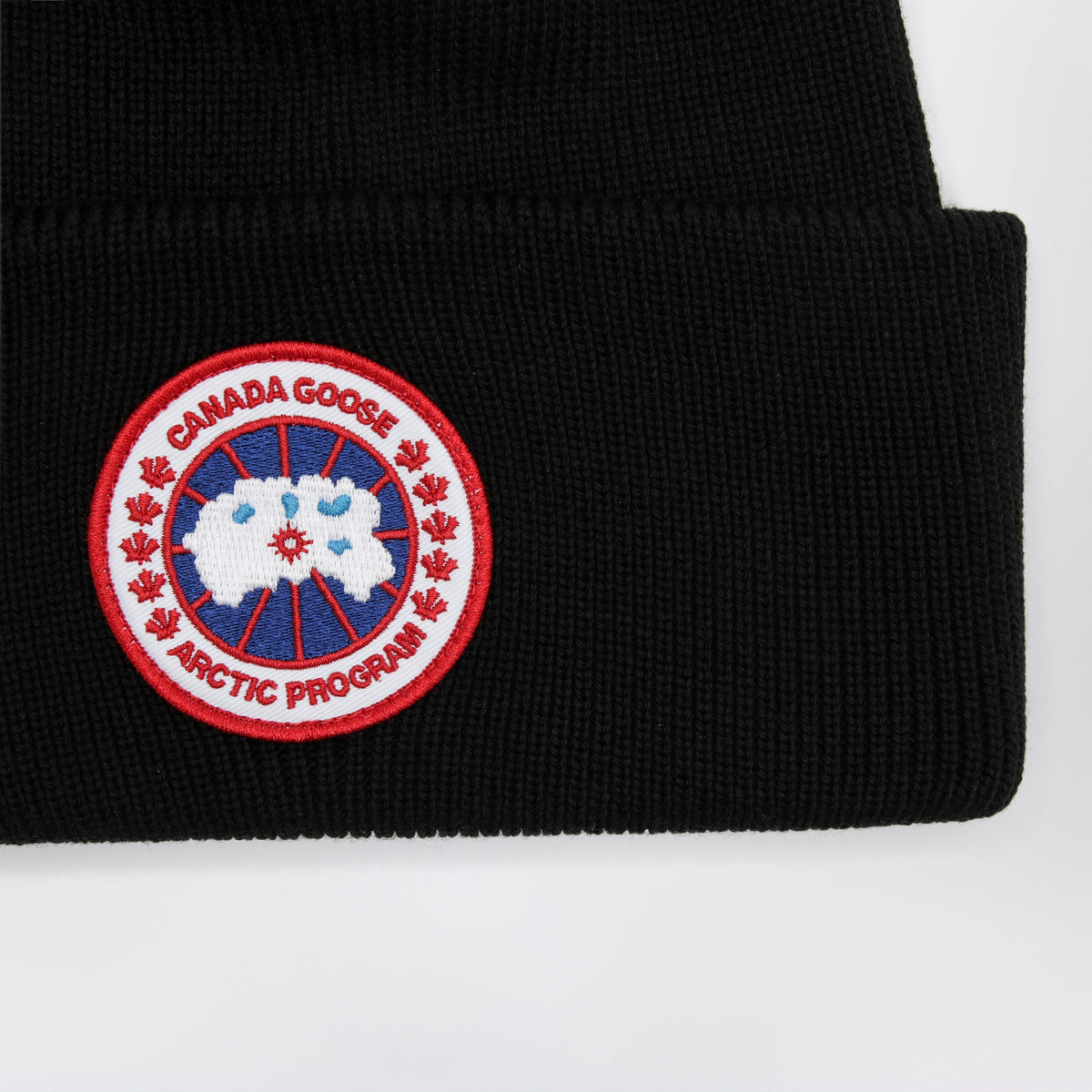 Canada Goose Black Arctic Toque Beanie In Wool Men CANADA GOOSE