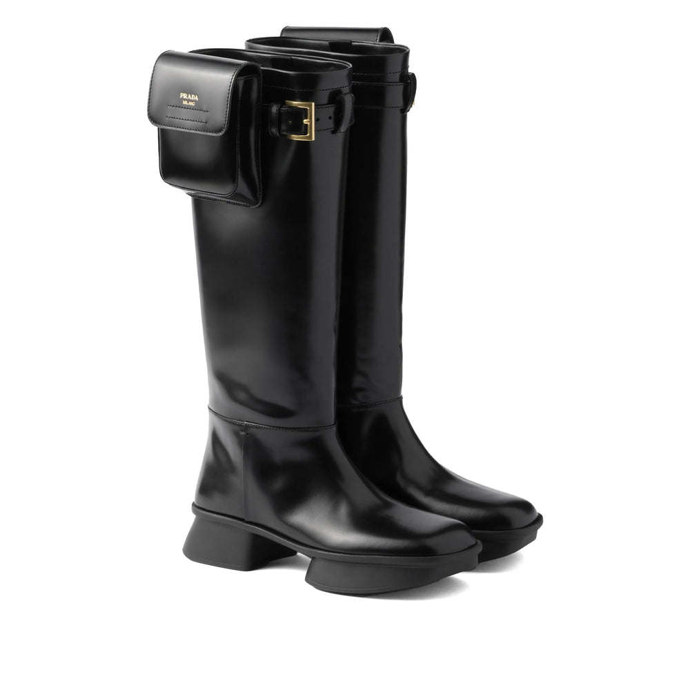 Prada Black Boots Women PRADA