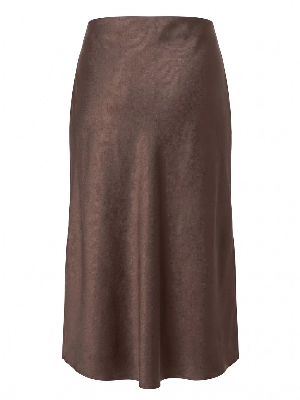 Brunello Cucinelli Women Satin Cady Fluid Pencil Skirt BRUNELLO CUCINELLI